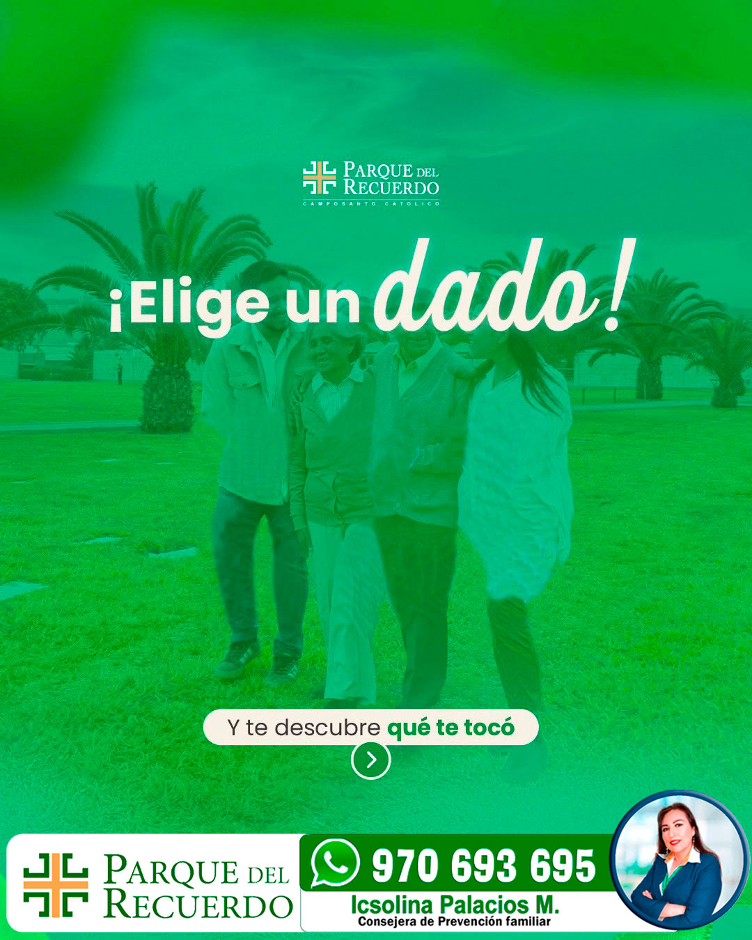 Elige un dado - Parque del Recuerdo