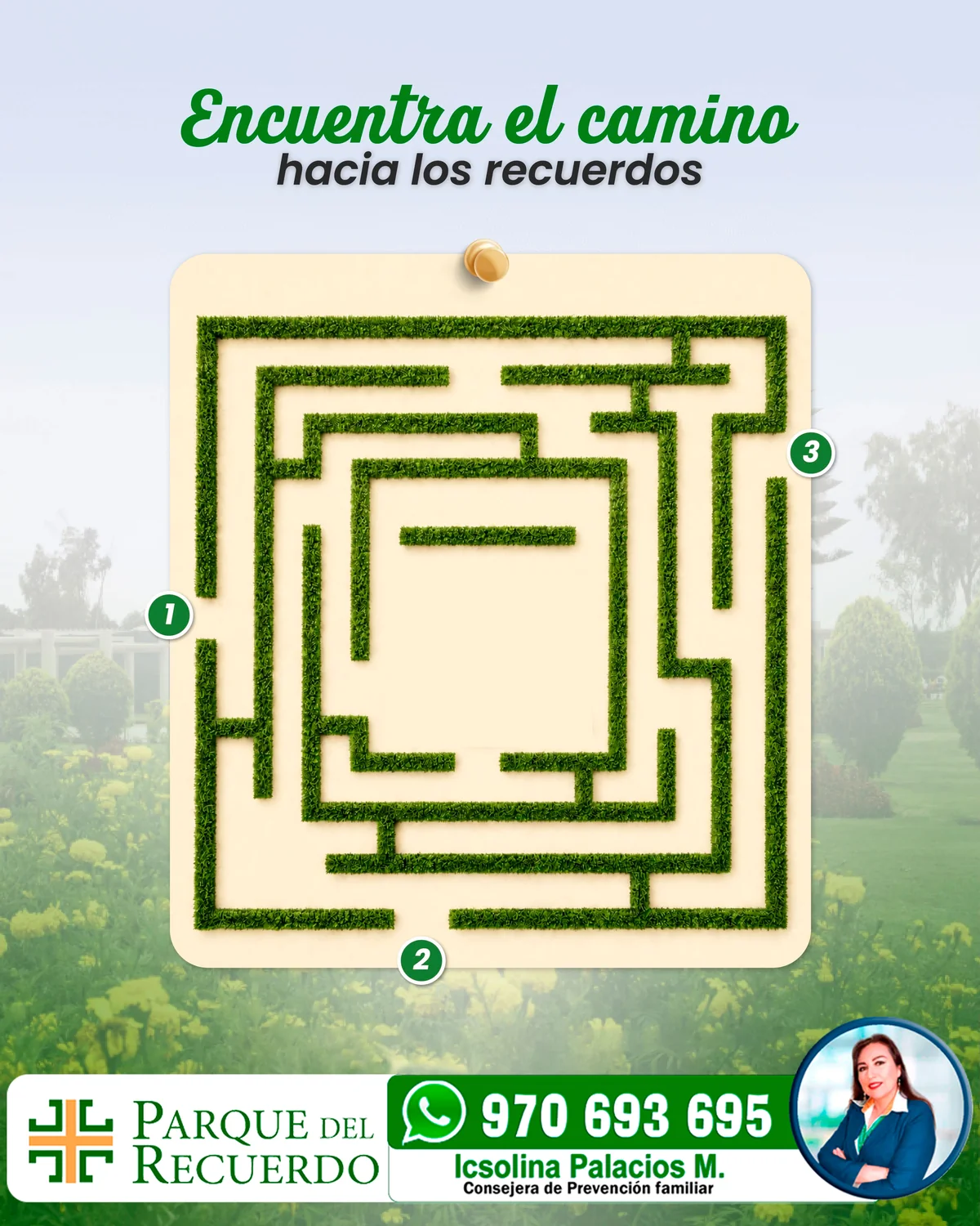 Laberinto: encuentra el camino hacia los recuerdos