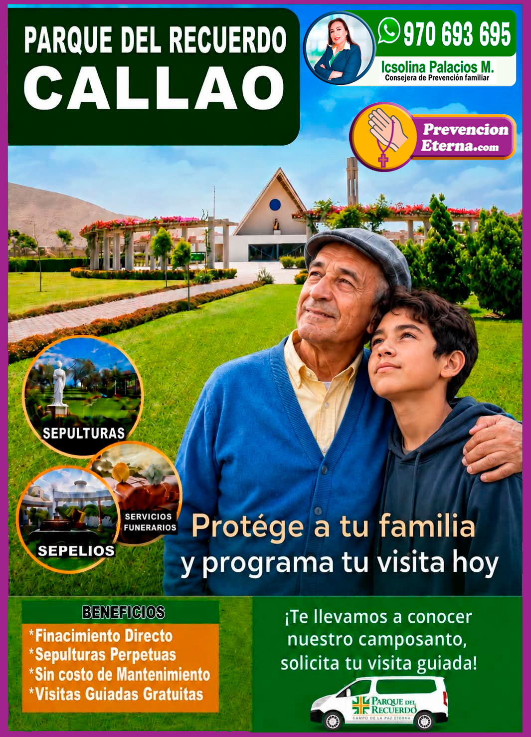 Camposanto Callao de Parque del Recuerdo - Programa tu visita 970693695