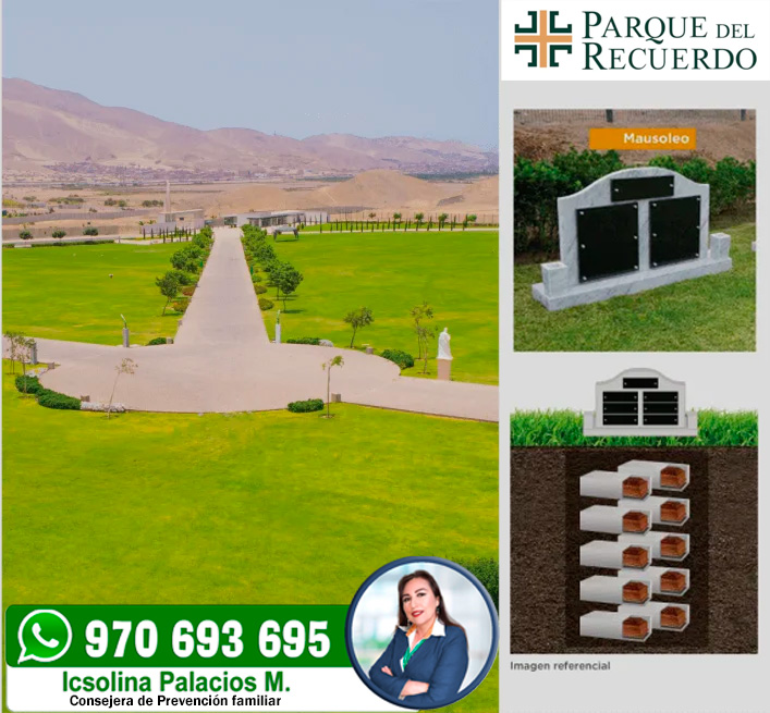 Mausoleos Parque del Recuerdo - 970693695 - Icsolina Palacios